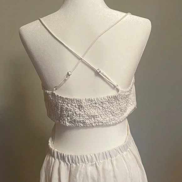 Anthropologie Black and White  Midi Dress - Picture 7 of 9